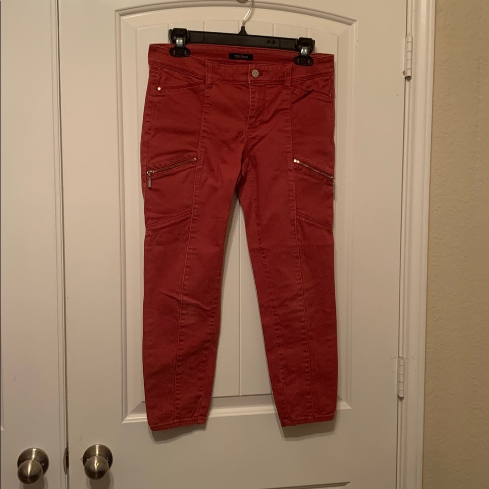White House Black Market Skinny Crop Pants Sz 6